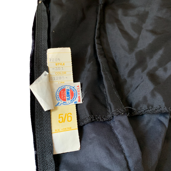 Michele Vincent Vintage Velour Velvet Beaded Union Made Cocktail Dress - Picture 4 of 8